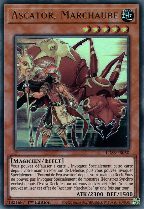 Ascator, Marchaube - LDS3-FR050 (V.1 - Doré) - Cartes Yu-Gi-Oh!