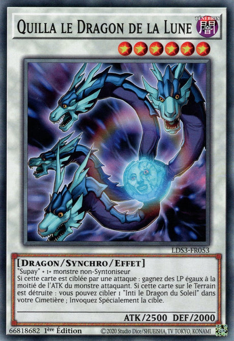 Quilla le Dragon de la Lune - LDS3-FR053 - Cartes Yu-Gi-Oh!