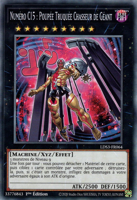 Numéro C15 : Poupée Truquée Chasseur de Géant - LDS3-FR064 - Cartes Yu-Gi-Oh!