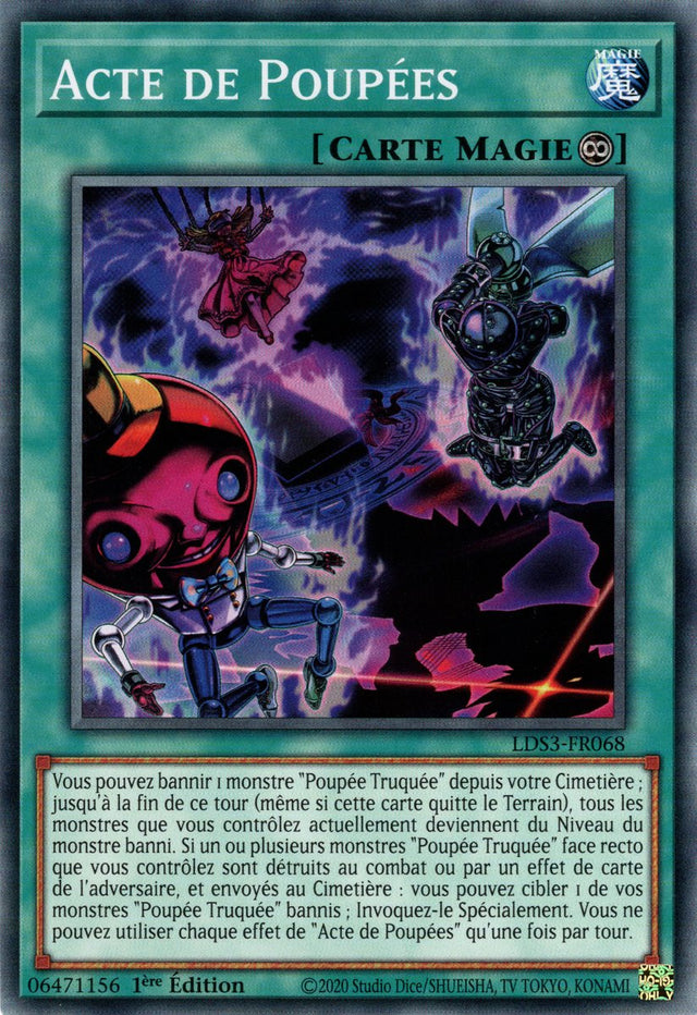 Acte de Poupées - LDS3-FR068 - Cartes Yu-Gi-Oh!