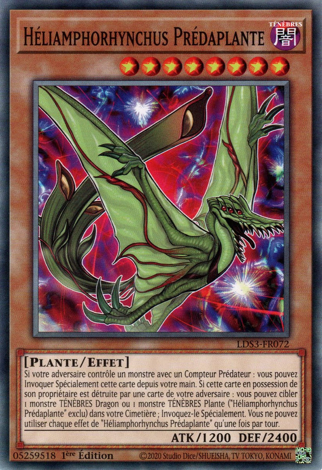 Héliamphorhynchus Prédaplante - LDS3-FR072 - Cartes Yu-Gi-Oh!