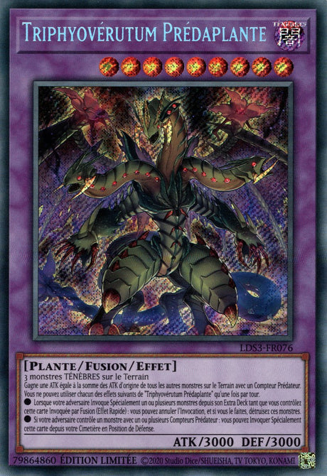 Triphyovérutum Prédaplante - LDS3-FR076 - Cartes Yu-Gi-Oh!