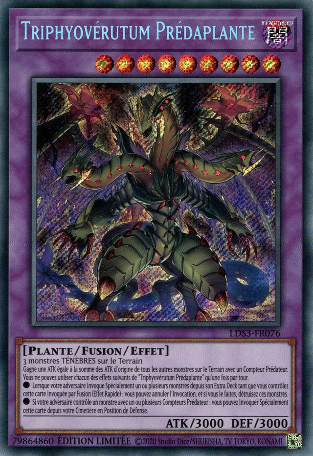 Triphyovérutum Prédaplante - LDS3-FR076 - Cartes Yu-Gi-Oh!