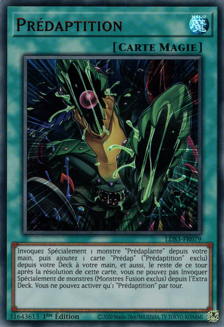 Prédaptition - LDS3-FR079 (V.2 - Rouge) - Cartes Yu-Gi-Oh!