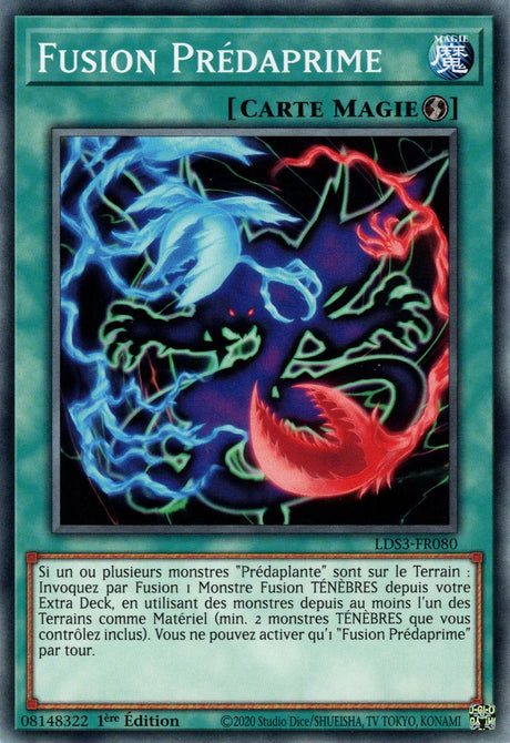 Fusion Prédaprime - LDS3-FR080 - Cartes Yu-Gi-Oh!