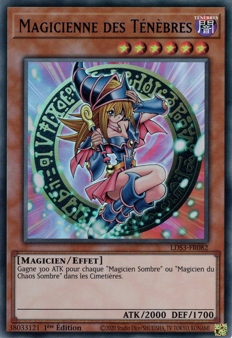 Magicienne des Ténèbres - LDS3-FR082 (V.3 - Bleu) - Cartes Yu-Gi-Oh!