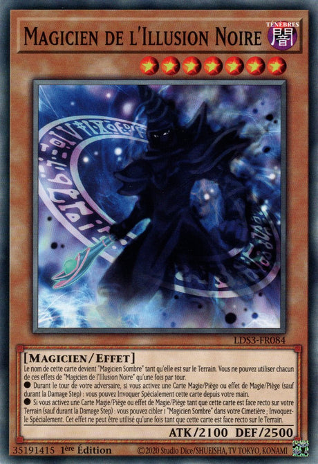 Magicien de l'Illusion Noire - LDS3-FR084 - Cartes Yu-Gi-Oh!