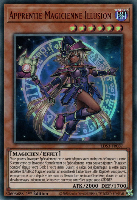 Apprentie Magicienne Illusion - LDS3-FR087 (V.2 - Rouge) - Cartes Yu-Gi-Oh!