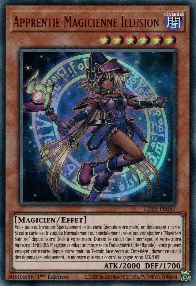 Apprentie Magicienne Illusion - LDS3-FR087 (V.2 - Rouge) - Cartes Yu-Gi-Oh!
