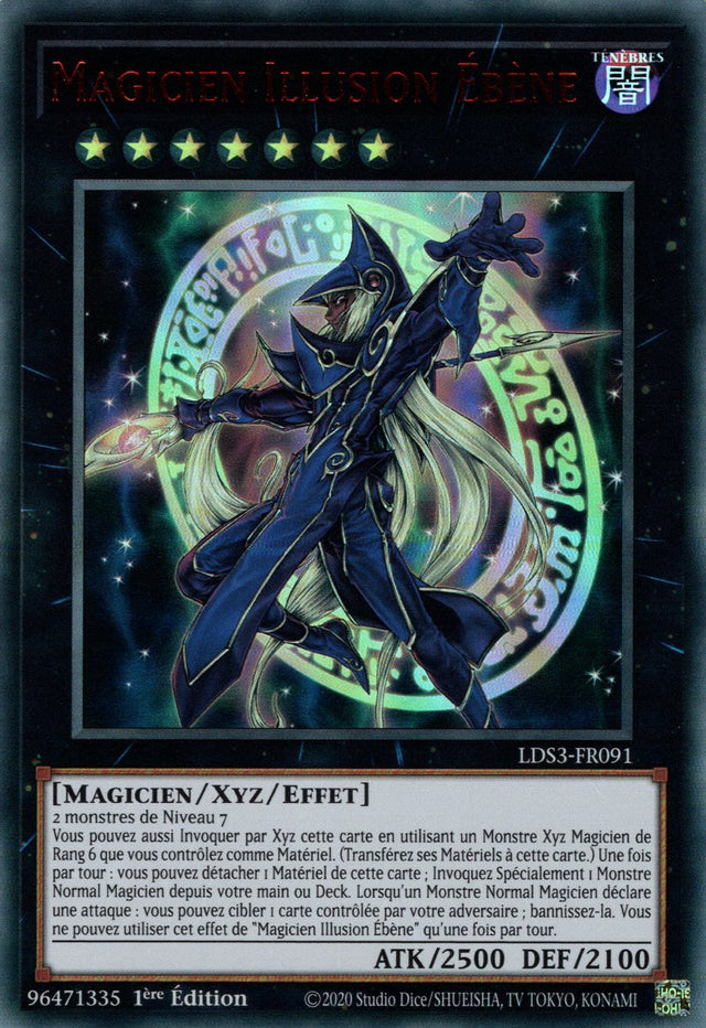 Magicien Illusion Ébène - LDS3-FR091 (V.2 - Rouge) - Cartes Yu-Gi-Oh!