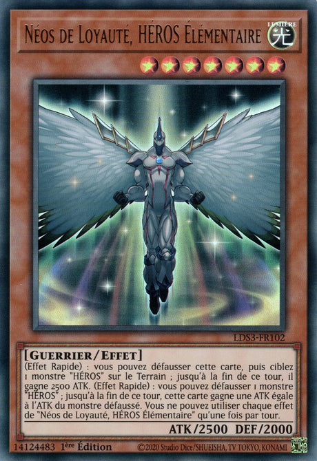 Néos de Loyauté, HÉROS Élémentaire - LDS3-FR102 (V.1 - Doré) - Cartes Yu-Gi-Oh!