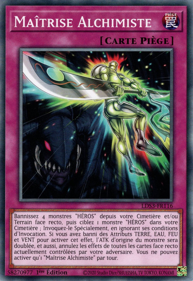 Maîtrise Alchimiste - LDS3-FR116 - Cartes Yu-Gi-Oh!