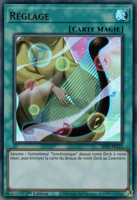 Réglage - LDS3-FR122 (V.2 - Rouge) - Cartes Yu-Gi-Oh!