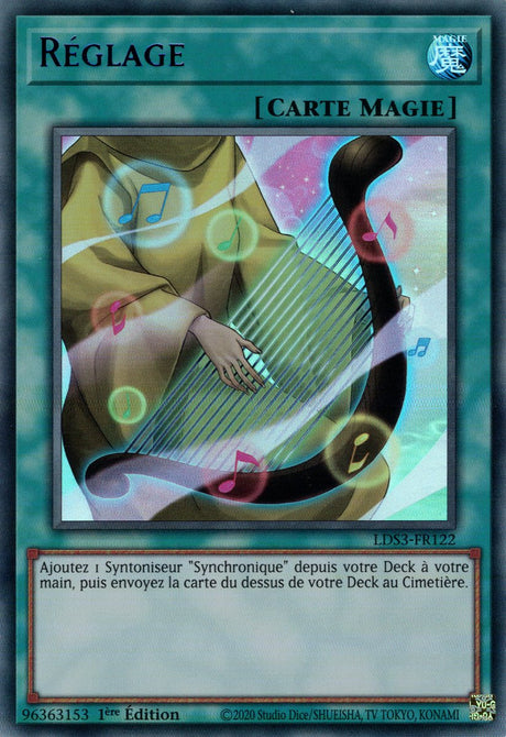 Réglage - LDS3-FR122 (V.3 - Bleu) - Cartes Yu-Gi-Oh!