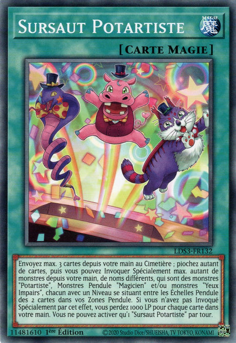 Sursaut Potartiste - LDS3-FR132 - Cartes Yu-Gi-Oh!