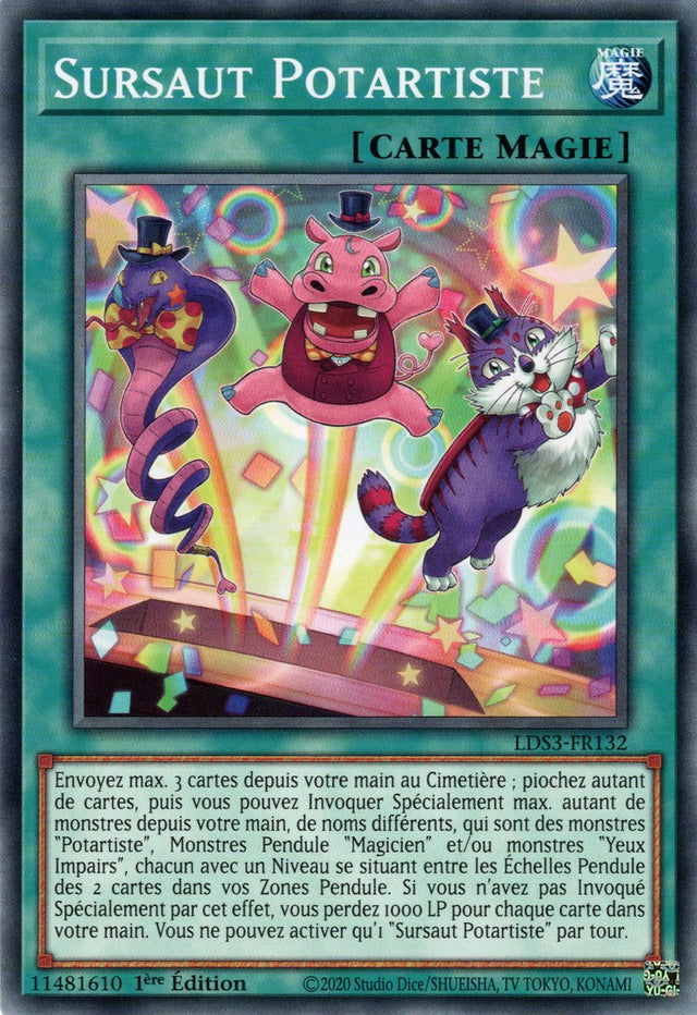 Sursaut Potartiste - LDS3-FR132 - Cartes Yu-Gi-Oh!