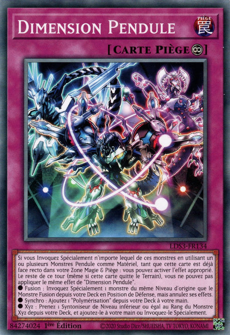 Dimension Pendule - LDS3-FR134 - Cartes Yu-Gi-Oh!