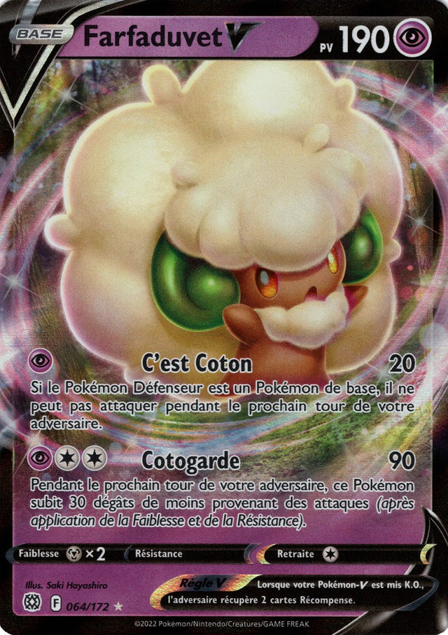 Farfaduvet V - EB09 064/172 - Stars Étincelantes SWSH09 - Cartes Pokémon