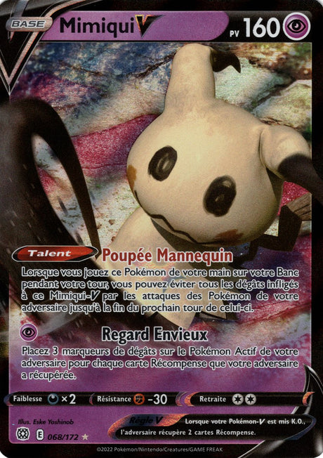 Mimiqui V - EB09 068/172 - Stars Étincelantes SWSH09 - Cartes Pokémon