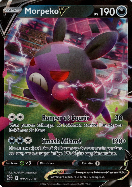 Morpeko V - EB09 095/172 - Stars Étincelantes SWSH09 - Cartes Pokémon