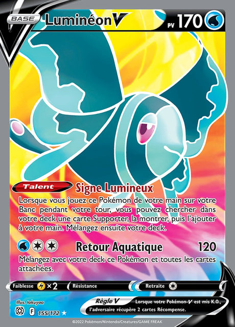Luminéon V - EB09 155/172 - Stars Étincelantes SWSH09 - Cartes Pokémon