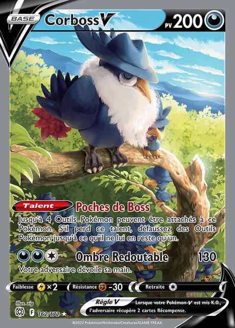 Corboss V - EB09 162/172 - Stars Étincelantes SWSH09 - Cartes Pokémon