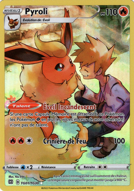 Pyroli - EB09 TG01/TG30 - Stars Étincelantes SWSH09 - Cartes Pokémon