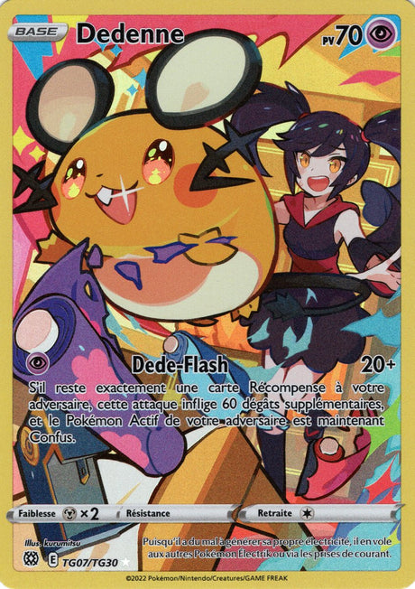 Dedenne - EB09 TG07/TG30 - Stars Étincelantes SWSH09 - Cartes Pokémon