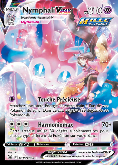 Nymphali VMAX - EB09 TG15/TG30 - Stars Étincelantes SWSH09 - Cartes Pokémon