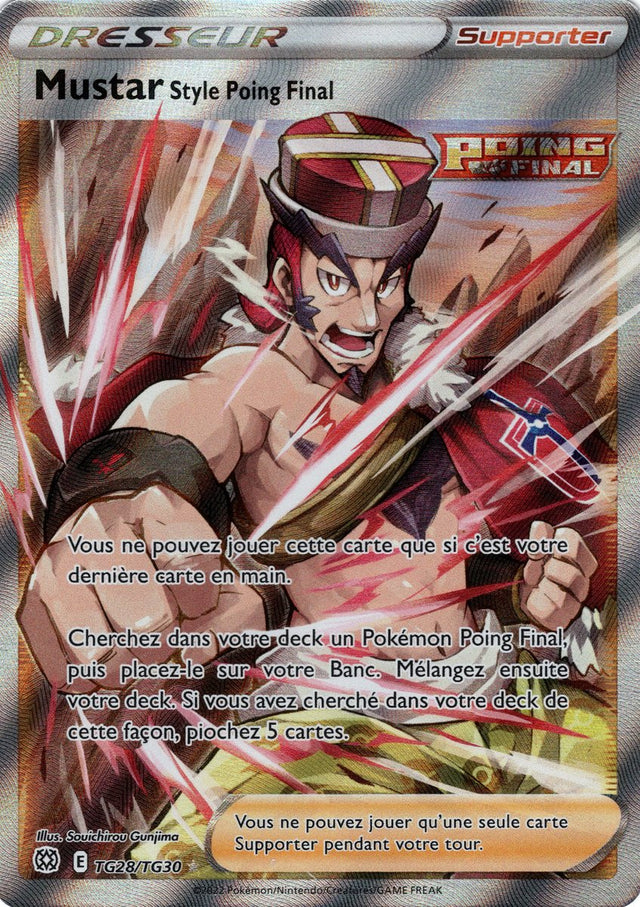 Mustar Style Poing Final - EB09 TG28/TG30 - Stars Étincelantes SWSH09 - Cartes Pokémon