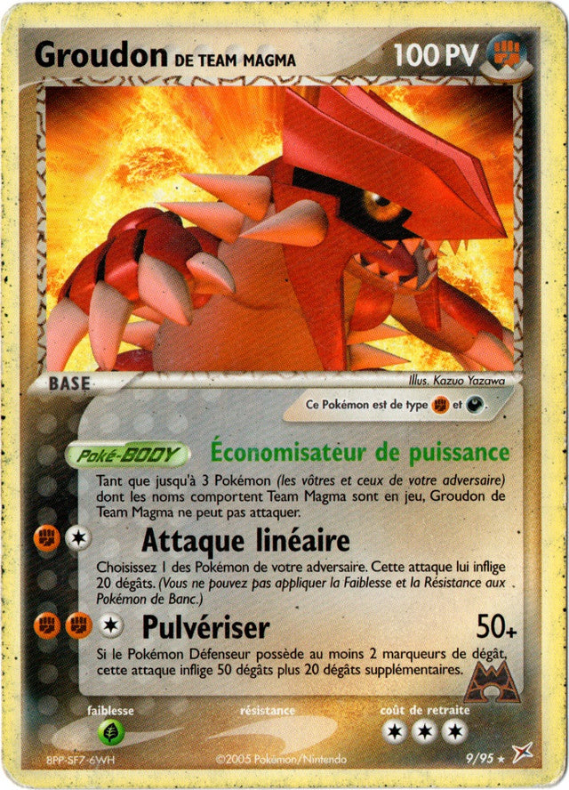 Groudon de Team Magma	- EB07.5 9/95 - Célébrations 25ans SWSH07.5 - Cartes Pokémon
