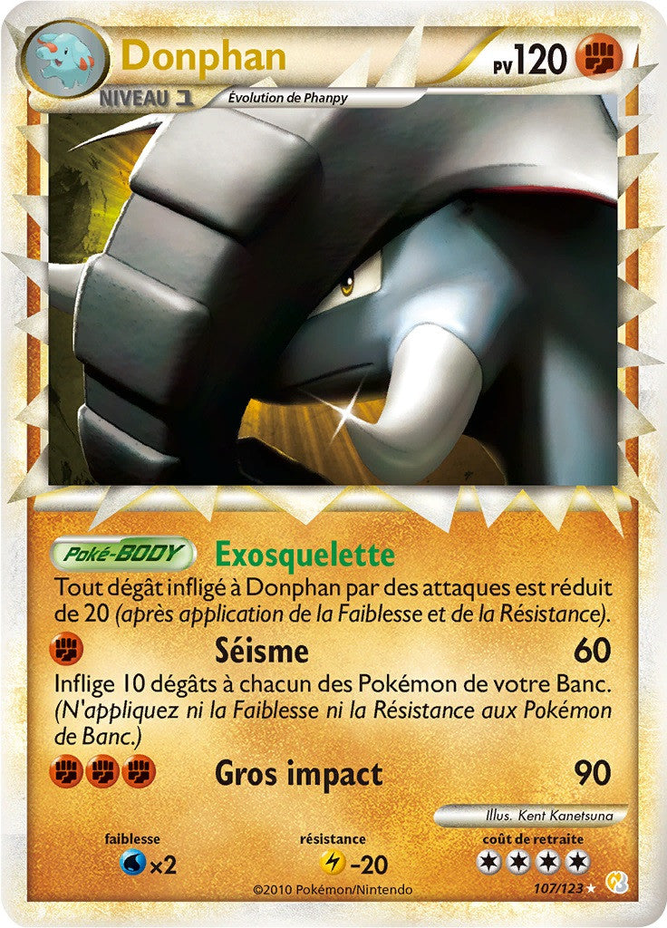 Donphan - EB07.5 107/123 - Célébrations 25ans SWSH07.5 - Cartes Pokémon