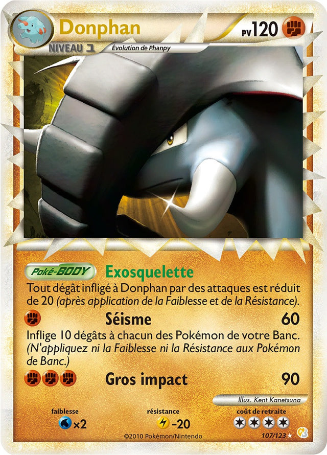 Donphan - EB07.5 107/123 - Célébrations 25ans SWSH07.5 - Cartes Pokémon
