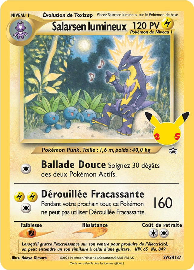 Salarsen Lumineux - SWSH 137 - SWSH Black Star Promos - Cartes Pokémon