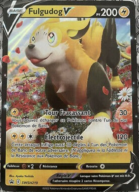 Fulgudog V (Carte Géante Jumbo) - SWSH 219 - SWSH Black Star Promos - Cartes Pokémon