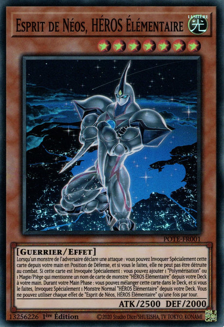 Esprit de Néos, HÉROS Élémentaire - POTE-FR001 - Carte Yu-Gi-Oh!