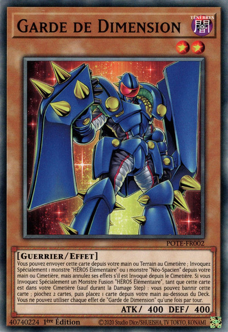 Garde de Dimension - POTE-FR002 - Carte Yu-Gi-Oh!