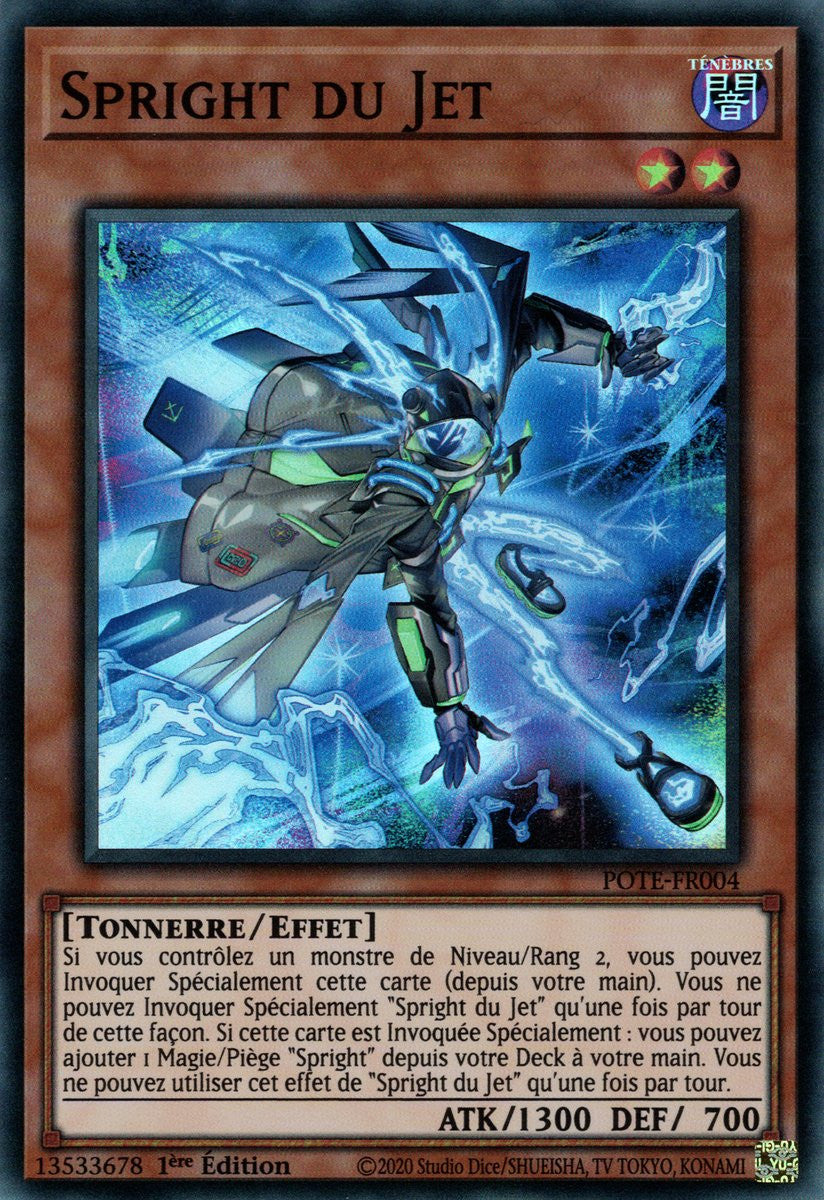 Spright du Jet - POTE-FR004 - Carte Yu-Gi-Oh!