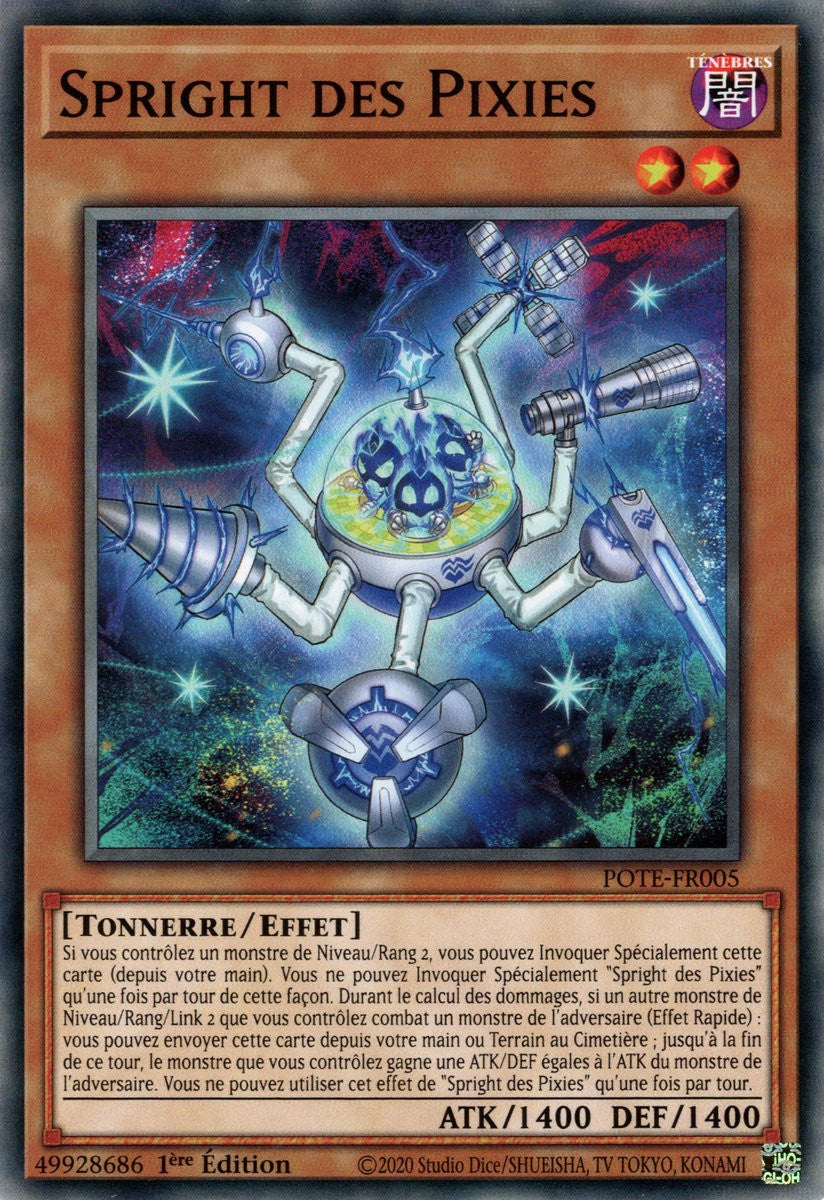 Spright des Pixies - POTE-FR005 - Carte Yu-Gi-Oh!