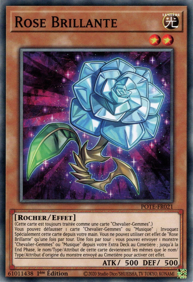 Rose Brillante - POTE-FR021 - Carte Yu-Gi-Oh!