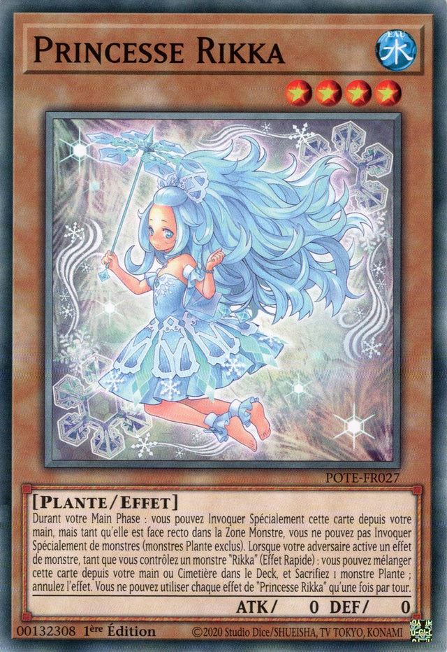 Princesse Rikka - POTE-FR027 - Carte Yu-Gi-Oh!