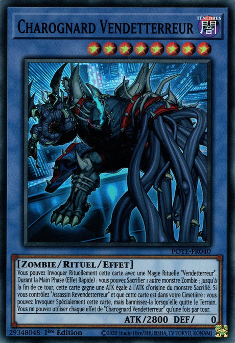 Charognard Vendetterreur - POTE-FR040 - Carte Yu-Gi-Oh!