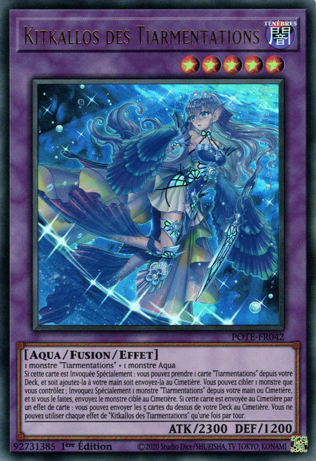 Kitkallos des Tiarmentations - POTE-FR042 - Carte Yu-Gi-Oh!
