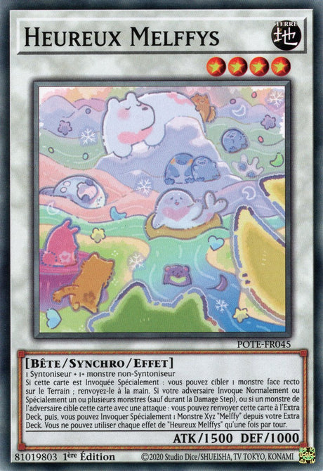 Heureux Melffys - POTE-FR045 - Carte Yu-Gi-Oh!