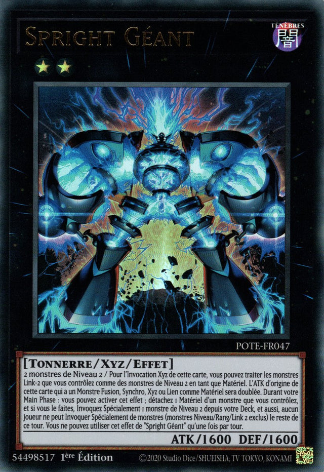 Spright Géant - POTE-FR047 - Carte Yu-Gi-Oh!