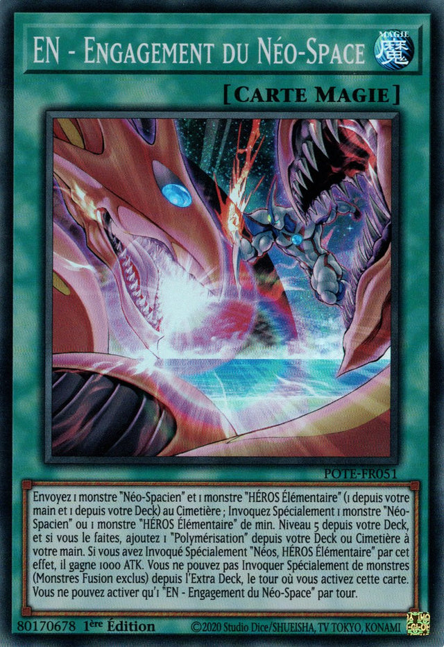 EN - Engagement du Néo-Space - POTE-FR051 - Carte Yu-Gi-Oh!