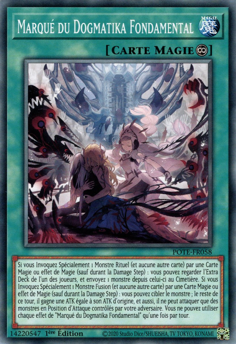 Marqué du Dogmatika Fondamental - POTE-FR058 - Carte Yu-Gi-Oh!