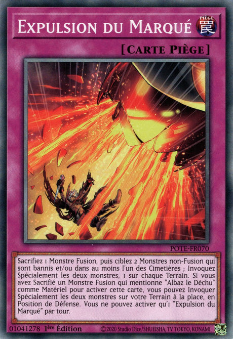 Expulsion du Marqué - POTE-FR070 - Carte Yu-Gi-Oh!