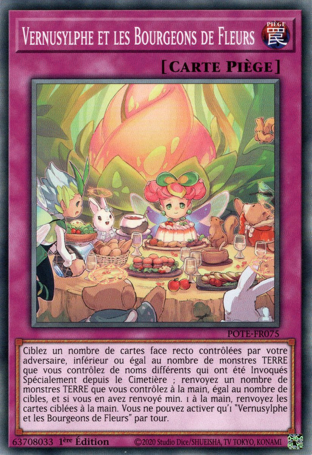 Vernusylphe et les Bourgeons de Fleurs - POTE-FR075 - Carte Yu-Gi-Oh!