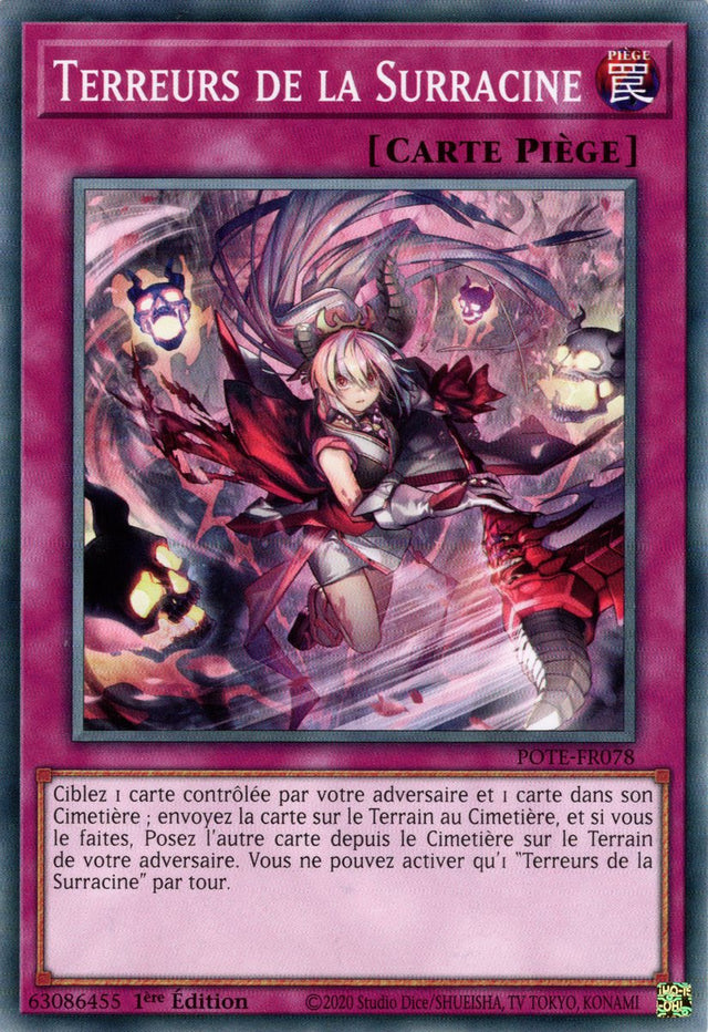 Terreurs de la Surracine - POTE-FR078 - Carte Yu-Gi-Oh!